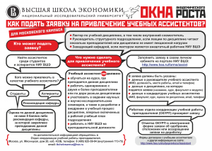 Как подать заявку на привлечение учебных ассистентов (январь 2014) Как подать заявку на привлечение учебных ассистентов (январь 2014)