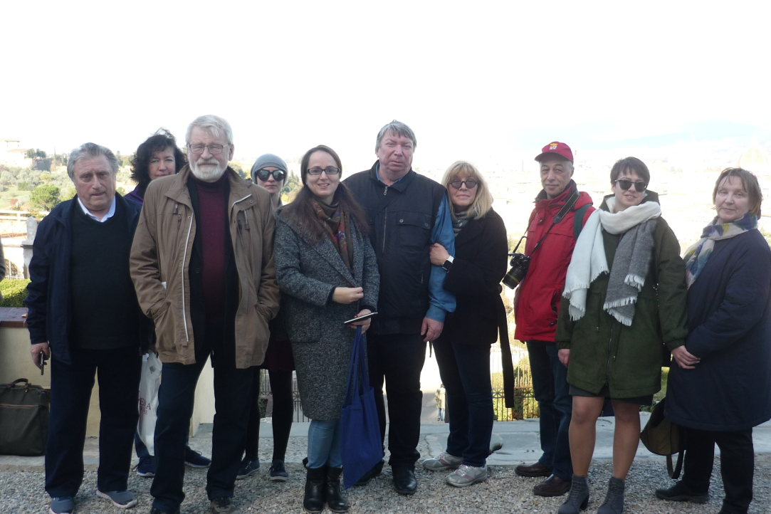На высоте Сан-Миниато в дни российско-итальянской философской встречи во Флоренции